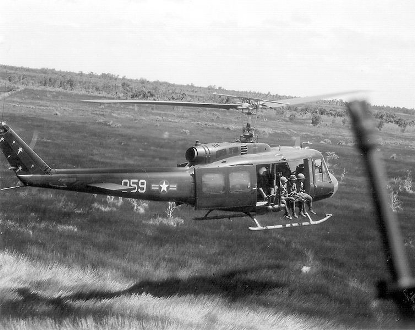 Helicopter during the war, a public-domain photograph